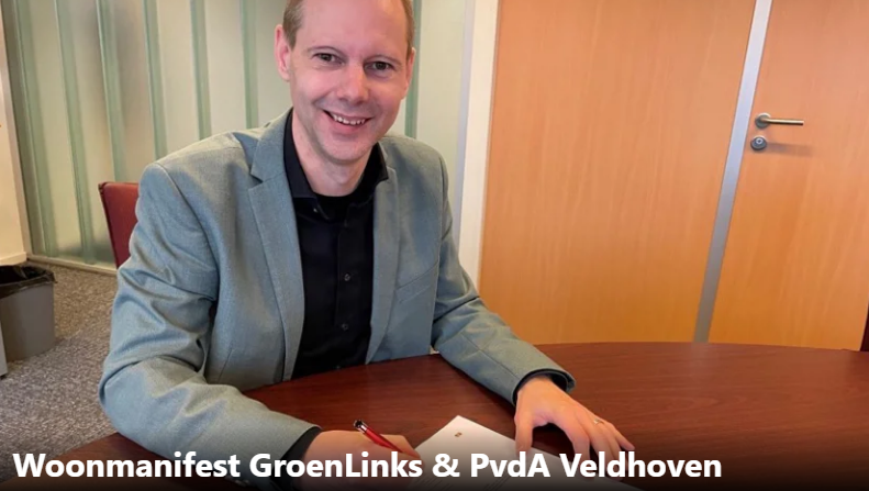 GroenLinks & PvdA Veldhoven ondertekent het woonmanifest