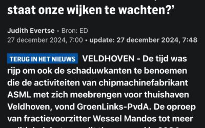 Meer aandacht voor balans welzijn en welvaart!